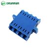 LC Quad Fiber Optic Adapter One Piece Type