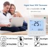 WF11 Smart Wifi 16A Electric Underfloor Heating Digital Thermostat With Temperature Sensor