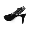 Mid Kitten Heel Bowknot Elastic Band Dress WomenÃÂ¢Ã¯Â¿Â½Ã¯Â¿Â½s Slingback Pump