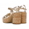 Golden Open Toe Cork B...