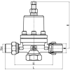 Cryogenic Pressure Regulator/Regulating Valve