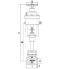 Cryogenic Pneumatic Emergency Shut off Valve