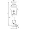 Cryogenic Pneumatic Emergency Shut off Valve