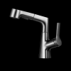 Lift-off basin pull-out mixer304 stainless steel hot and cold water mixer