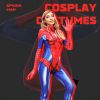 Spiderman bodysuit Adult children Family suit Black spider Tiktok the same drag costume costume onesie