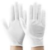 Quality white cotton gloves