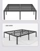 Wrought iron bed Iron frame bed Fashion double bed Modern simple bedroom Rental room Dormitory bed board bed