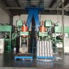 automatic vertical hydraulic briquetting press for aluminum copper steel iron chips