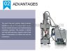 automatic vertical hydraulic briquetting press for aluminum copper steel iron chips