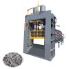 guillotine metal shear machine used for cutting scrap steel iron aluminum