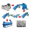 Waste Pet/HDPE/LDPE/PP/PE Bottles recyling production line 