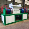 Twin Shaft Plastic Tire Recycling Shredder Machine For Sale