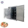 Industrial shock fast quick freezing IQF plate blast freezer machine