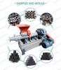 charcoal coal briquette making machine/charcoal powder extruder