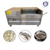  Industrial Cassava Peeling Machine Potato Turmeric Peeler Brush Roller Peeler