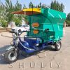 hot sale 3 cubic meters diesel power tricycle cattle feed distributor