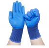 Hand Protection Durable Non-Slip Breathable Work Industrial Rubber Construction Security Work Safety Glove Car Industry Use