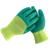 Good Quality Double Dipped Palm Coated Crinkle Latex Wrinkled Industrial Safety Work Gloves
