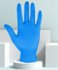 1000pcs Worksafety Medic Disposable Nitrile Gloves Anti-Cut Anti-Impact Powder Free with Latex Coating Material 100pcs Per Box