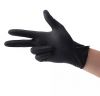 2025 Best Seller Cheap Disposable Black 4ml Nitrile Gloves With CE EN455 EN374