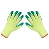 10 Gauge Safety Protection Work Oil-proof Latex Palm Coated Rubber Working Gloves