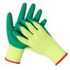 10 Gauge Cotton LIner, Latec Coated Crinkle Finished Work Gloves