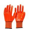 Good Quality Rubber Work Safety Guantes Wholesale Latex Coated Labor Hand Protection Gloves