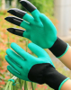 Garden Gloves with Plastic Claws for Digging Planting Gardening Work Household Greenhouse Tools
