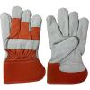 Cow Split Leather Welding Rigger Work Hand Gloves with Competitive Price
