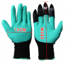 Garden Gloves with Plastic Claws for Digging Planting Gardening Work Household Greenhouse Tools