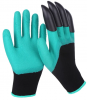 Garden Gloves with Plastic Claws for Digging Planting Gardening Work Household Greenhouse Tools