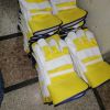 Cow Split Leather Welding Rigger Work Hand Gloves with Competitive Price