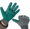 High Elastic 13 Gauge Safety Gloves for Machine Repair 13 Pound Grey Rubber Tire Repairs Durable High Grip for Work Environments