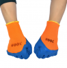 10 Gauge Terry Thickness Liner with Black Latex Crinkle Half Coated Winter Safety Work Gloves