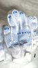 China Wholesale Safety Work Glove Protective Hand Reusable PVC Dotted Gloves Knit Wrist Gloves for Working