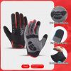 Outdoor sports mountain bike riding gloves are breathable, sun-proof, shock-absorbing, anti-slip, wear-resistant and touchable in summer