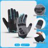 Outdoor sports mountain bike riding gloves are breathable, sun-proof, shock-absorbing, anti-slip, wear-resistant and touchable in summer