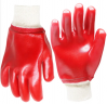 Anti Slip Oil-Proof Cotton Wool Cloth PVC Work Gloves Chinese Wholesale Thicken Strong Grip Safety Construction Gloves