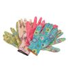 Gardening Working Gloves Colorful/Green Reusable Breathable Planting Flowers Wholesale