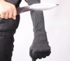New Black Long Cut-Proof Safety Gloves Anti-Knife Arm Guard Steel Wire Cut Sleeve Lengthened Bag for Butcher Fishing 