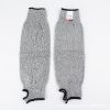 Direct Supply in Stock. Black/grey Straight Tube Anti-cut Protective Arm. Wear-resistant and Cut-resistant 5-level Arm Sleeve