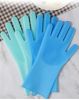 Best-selling silicone dishwashing gloves for kitchen heat insulation and protection against burns, as well as pet bathing gloves
