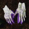 Nylon breathable latex foam gloves for gardening trimming, puncture protection, construction site anti-slip and wear-resistant