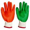 Soft film gloves, wear-resistant thickened rubber labor protection gloves for heavy machinery and steel bar workers