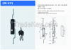 High quality security rod control lock with 2 keys swing handle