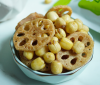 Lotus seeds chips, Potatoe seed chips, tea,  jack fruits, ...