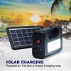 LED Light Gd-8017 Portable Residential Energy Kit Solar Panel Kit Home Mini Solar Power Kit Lighting System For Africa