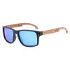 Wholesale UV400 Polarized Sustainable Sunglasses Custom Logo Handmade Natural Wooden Bamboo Sunglasses