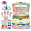 Factory OEM/ODM wholesale beauty children make up cosmetics set box