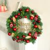 Wholesale Christmas artificial flower wreath